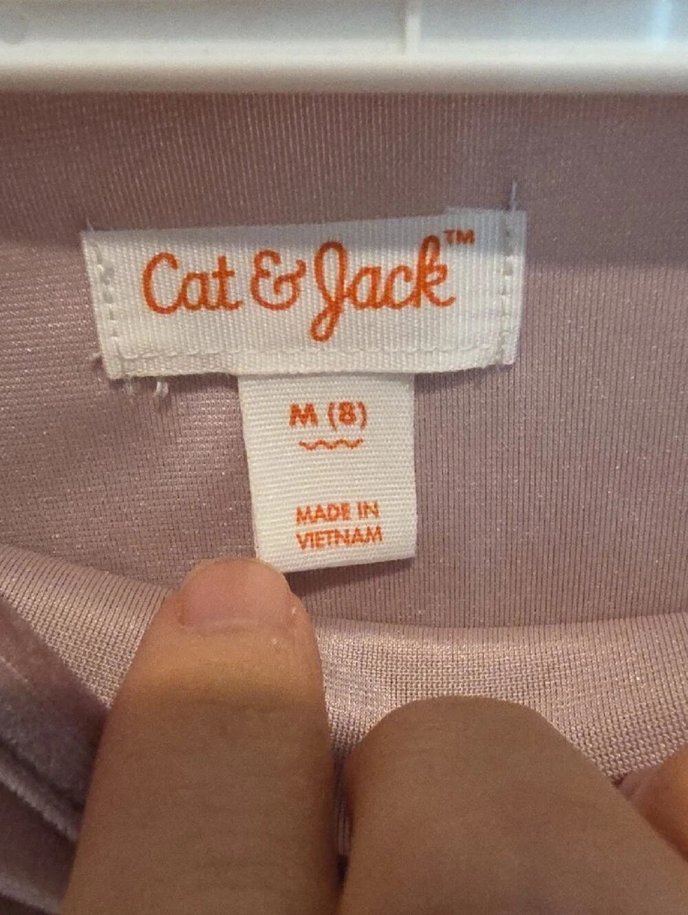 Cat & Jack Mauve Velvet Star Tulle Dress